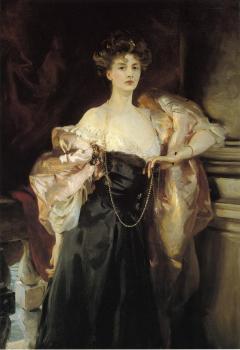 約翰 辛格 薩金特 Portrait of Lady Helen Vincent, Viscountess d'Abernon 約翰 辛格 薩金特 Portrait of Lady Helen Vincent, Viscountess d'Abernon